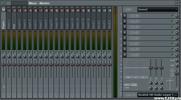 Работаем в Fruity Loops 7