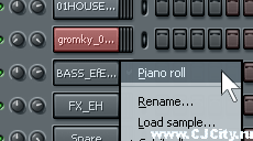 Работаем в Fruity Loops 7