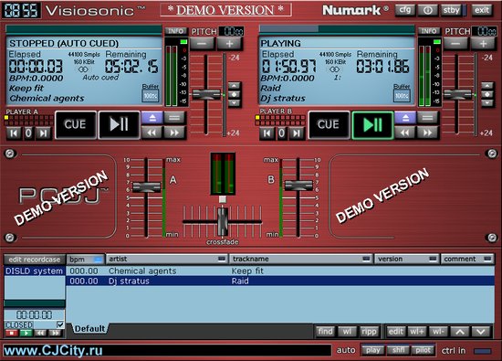 Общий вид Visiosonic PCDJ Red