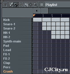 Переименовывание паттернов в FL Studio 7